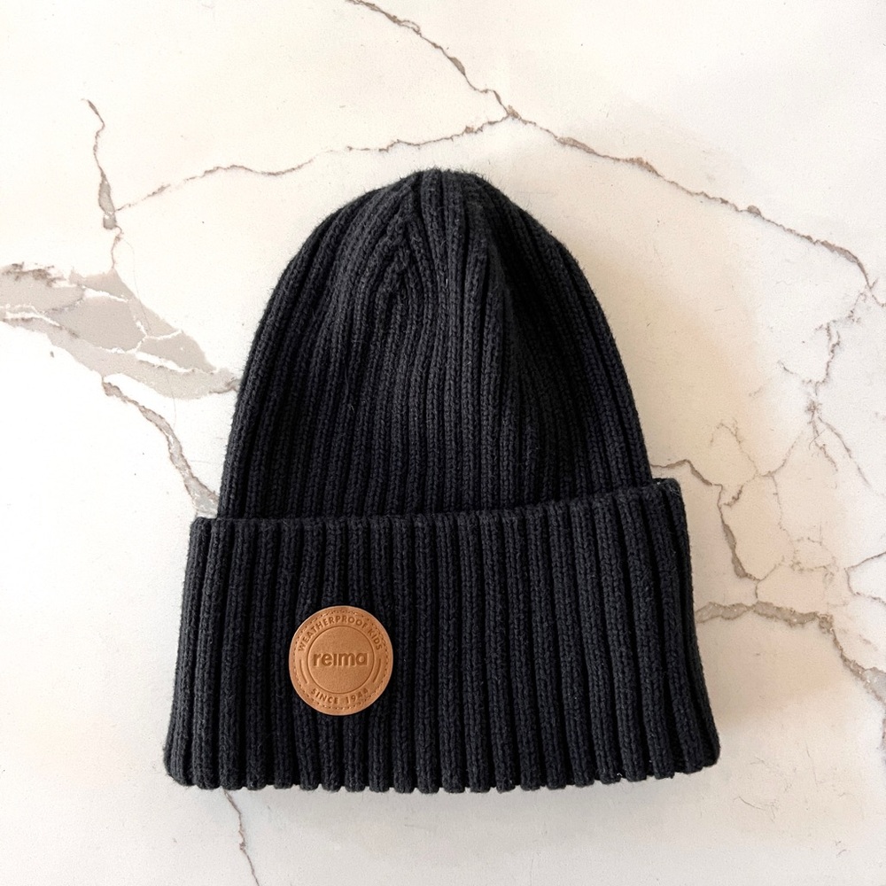 Reima Cotton Ribbed Knit Beanie